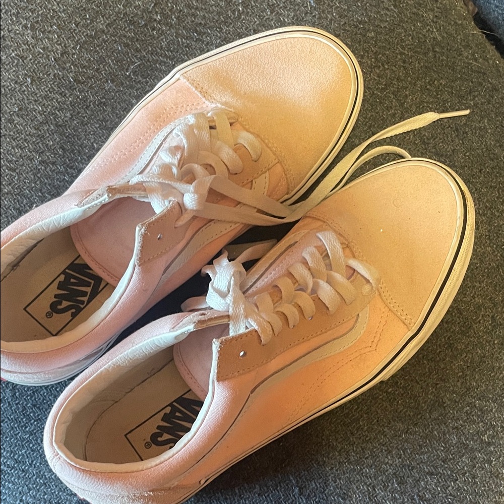 Vans Women's Light Pink Sneakers